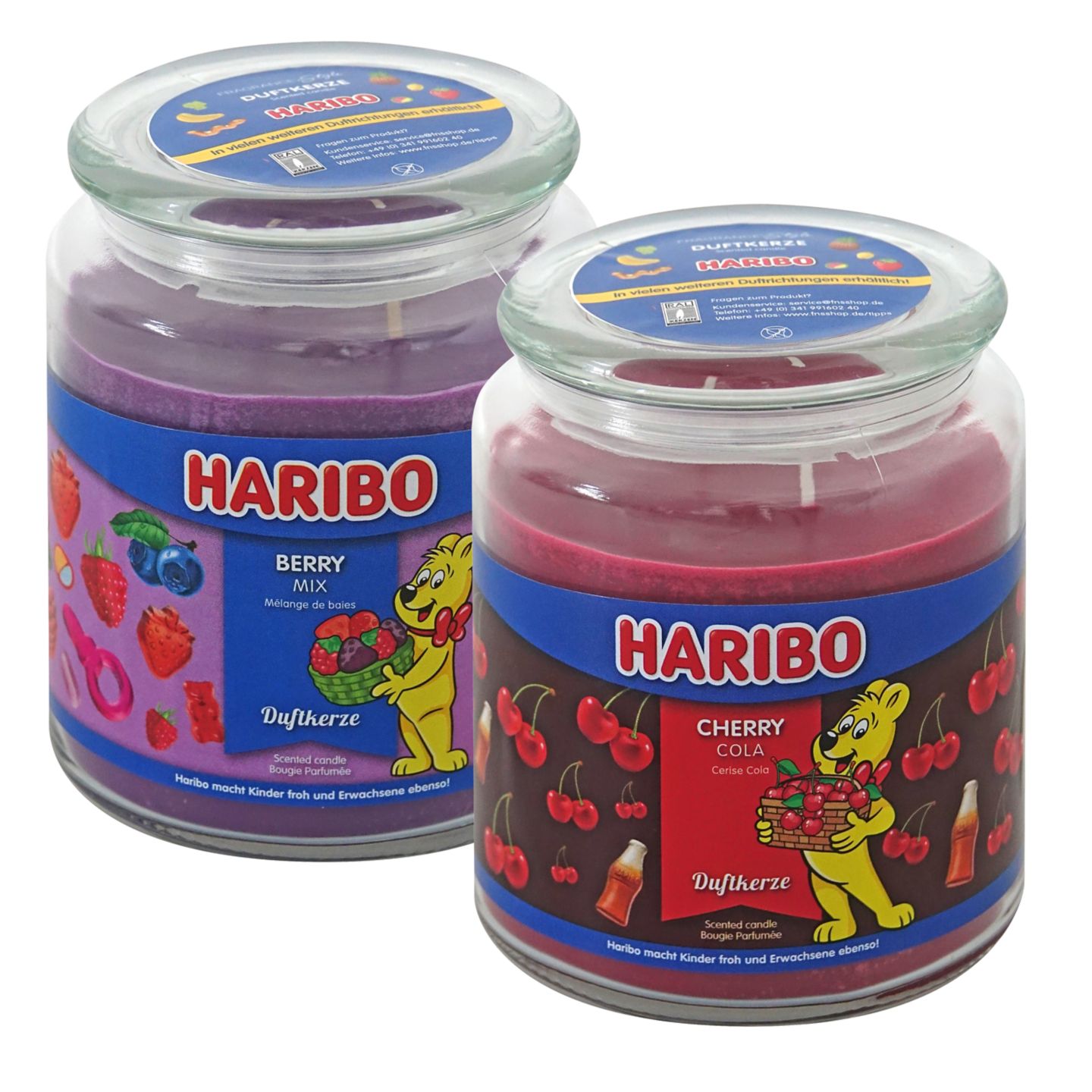 Duftkerze im Glas »Haribo«