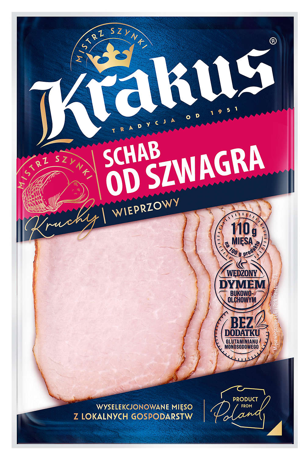 Zdjęcie oferty Krakus Schab od Szwagra 90 g opakowanie