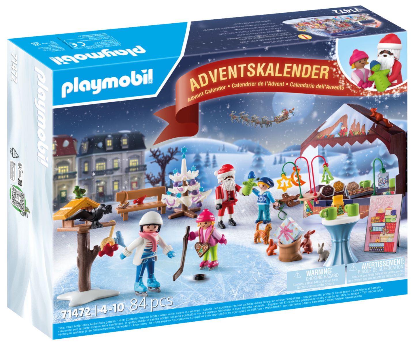 PLAYMOBIL Adventskalender 71472 »Weihnachtsmarkt«