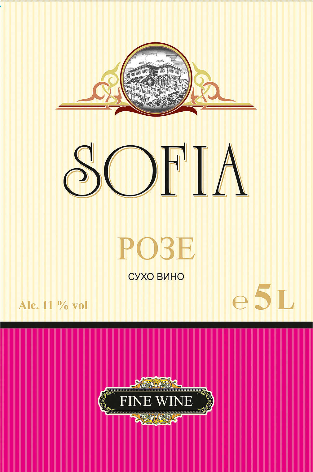 Изображение за продукта SOPHIA Бяло, Червено вино или Розе различни сортове