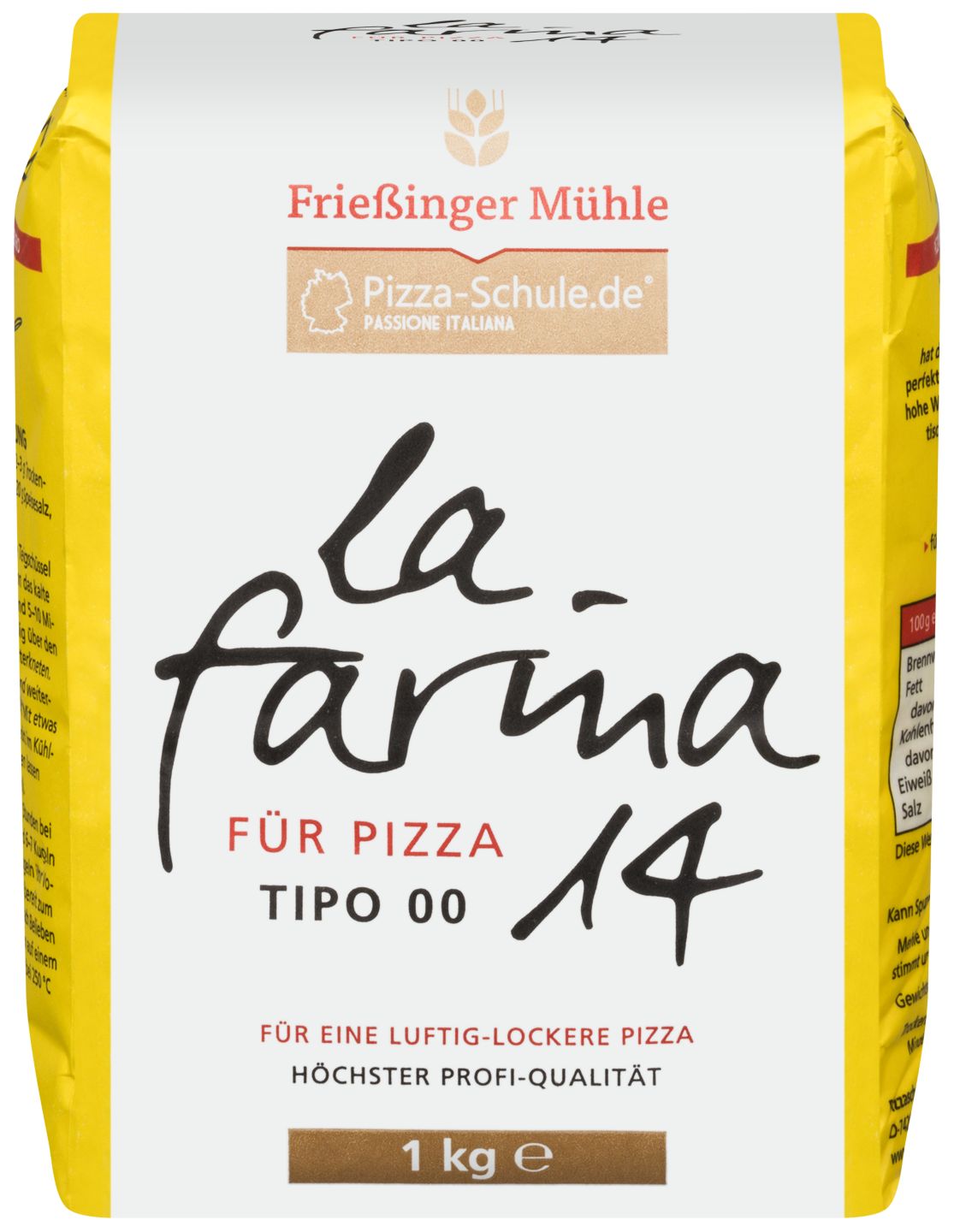 FRIESSINGER MÜHLE Pizzamehl La Farina 14