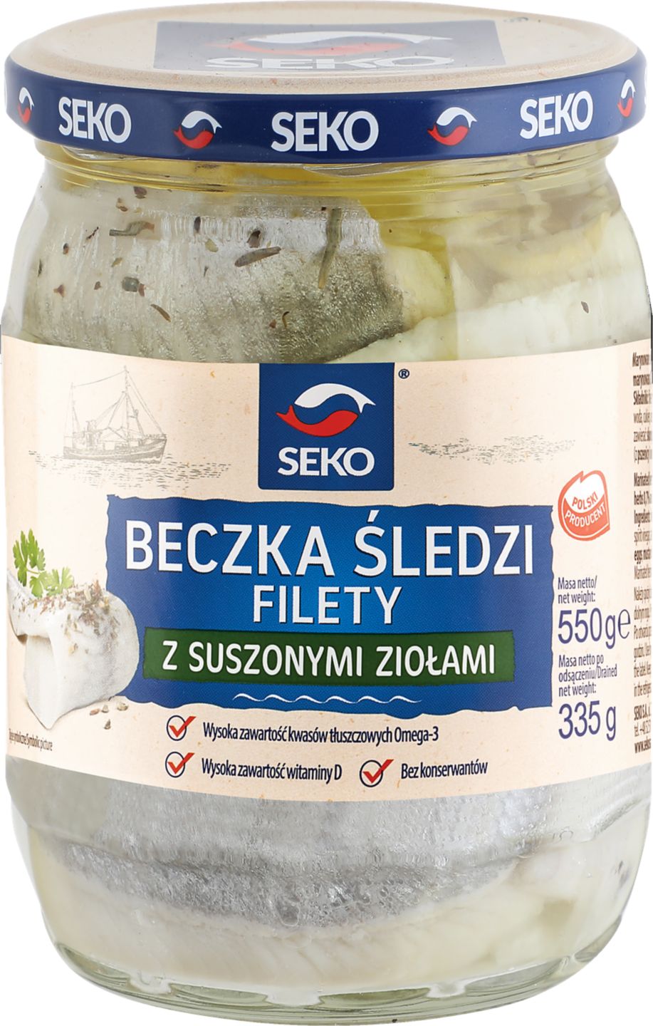 Seko Sleďové filety