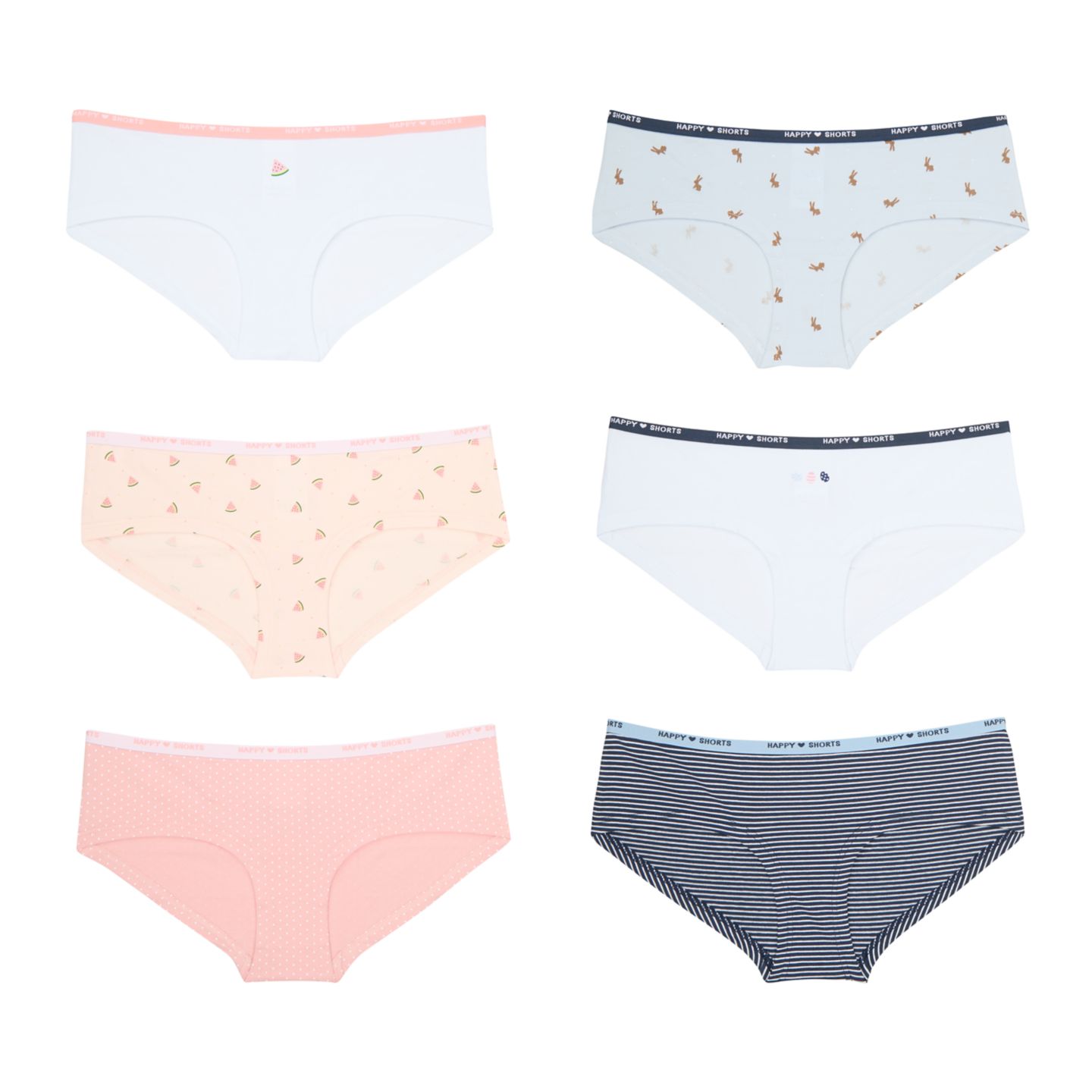 HAPPY SHORTS Damen-Hipster