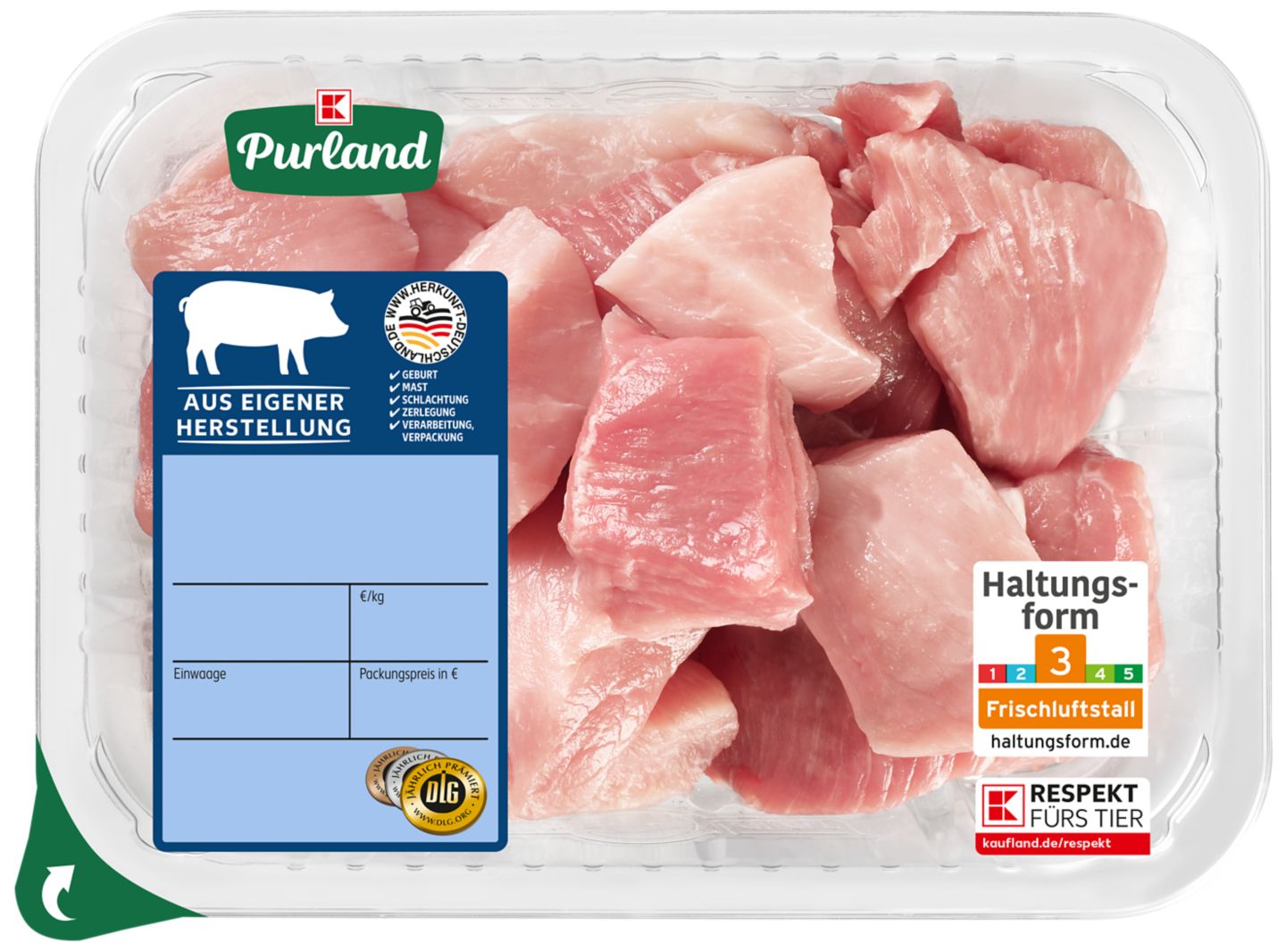 K-PURLAND Schweinegulasch