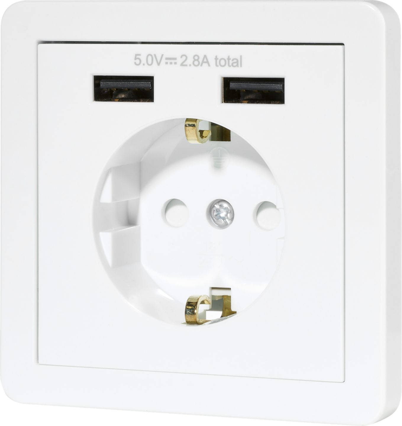 SWITCH ON® USB-Steckdose 2 x USB-A