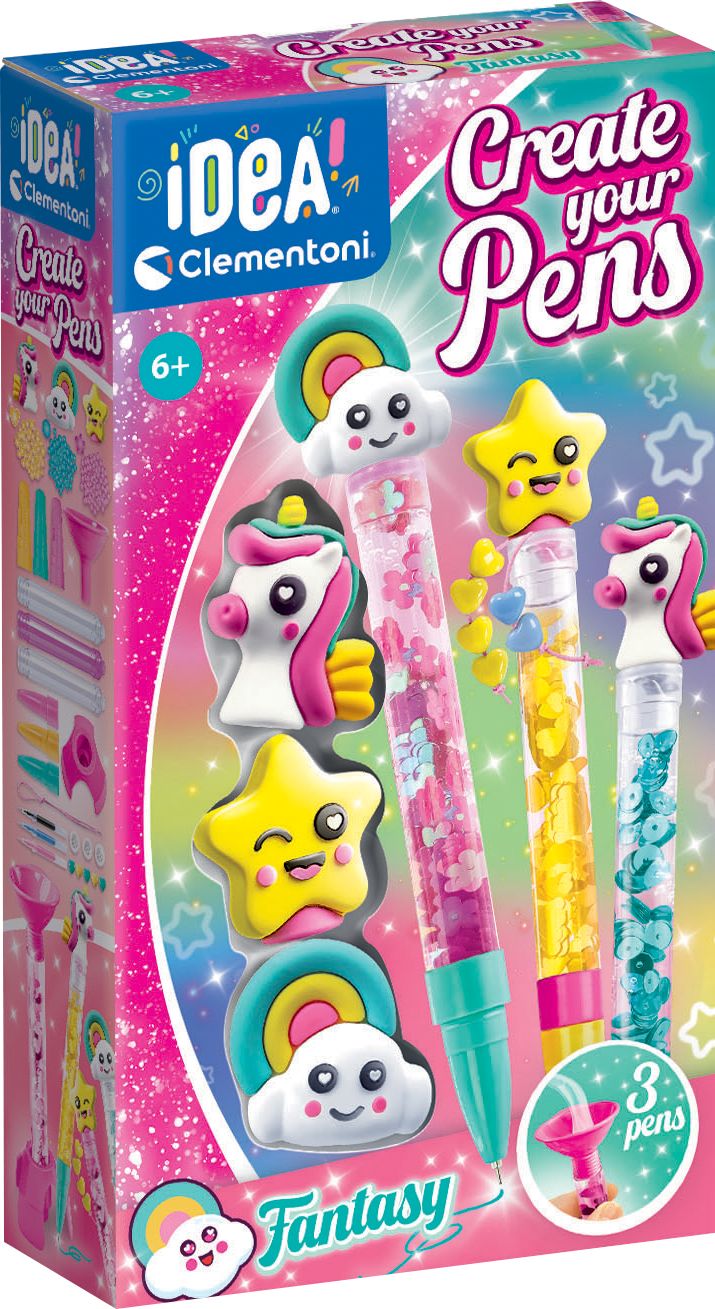 CLEMENTONI Create your Pens-Bauset »Fantasy«