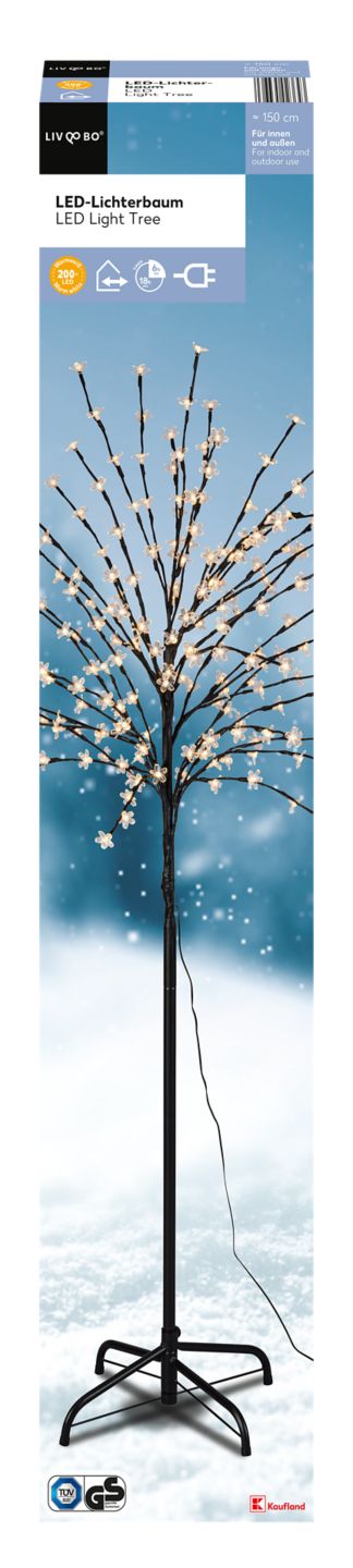 LIV&BO® LED-Lichterbaum »Kirschbaum«