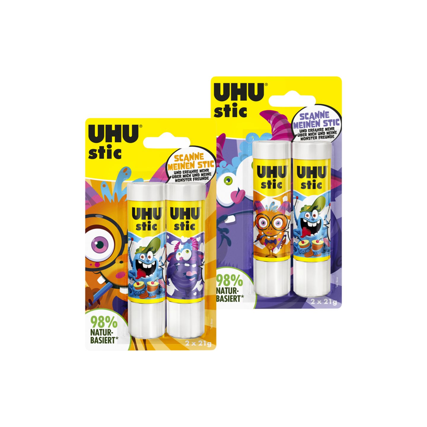 UHU Klebestifte »Monsters«