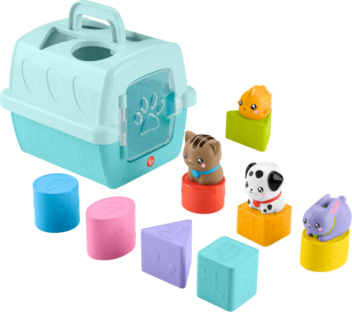 FISHER-PRICE »Meine Tierfreunde« Bausteine-Set