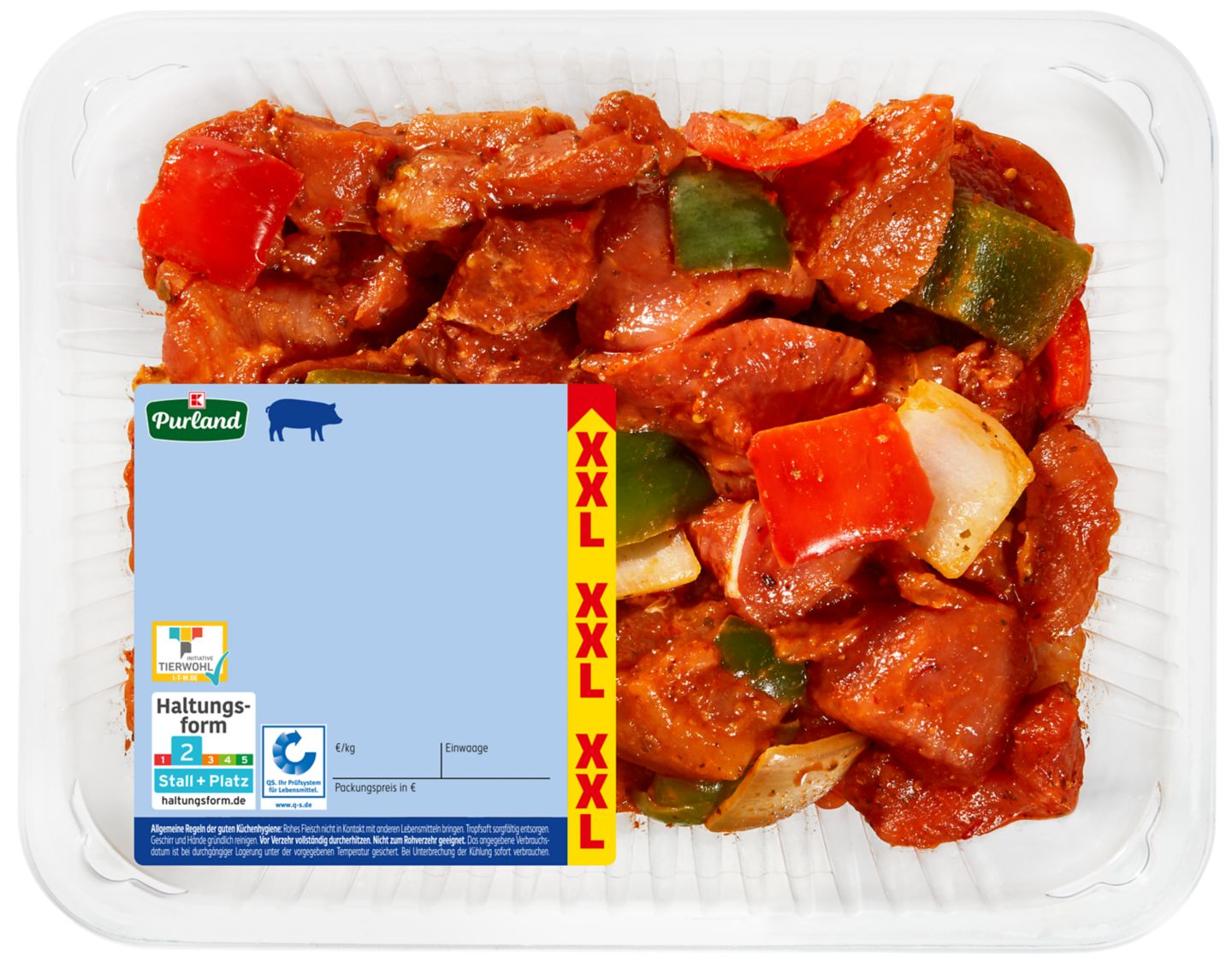 K-PURLAND Gulasch Schaschlik Art XXL