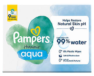 Pampers Chusteczki Harmonie Aqua