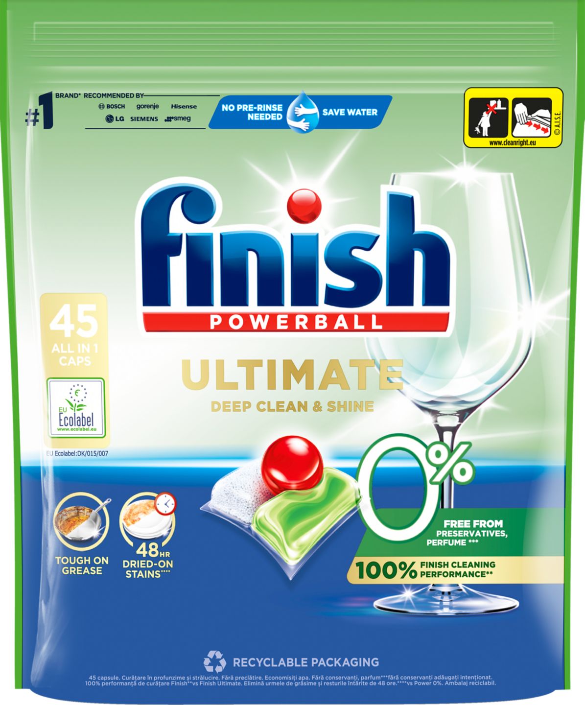 Finish Tablety do umývačky