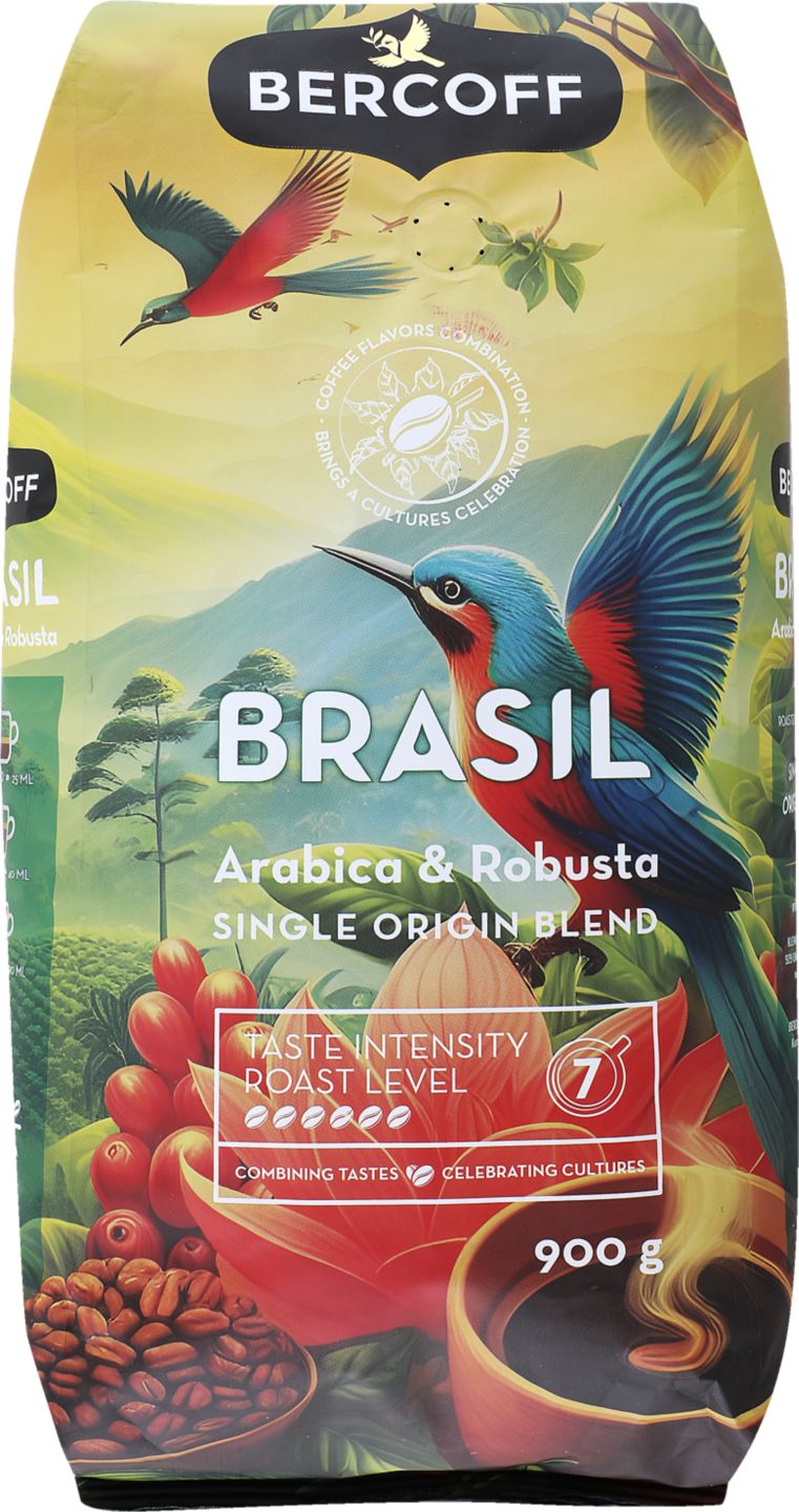 Bercoff Brasil Zrnková káva