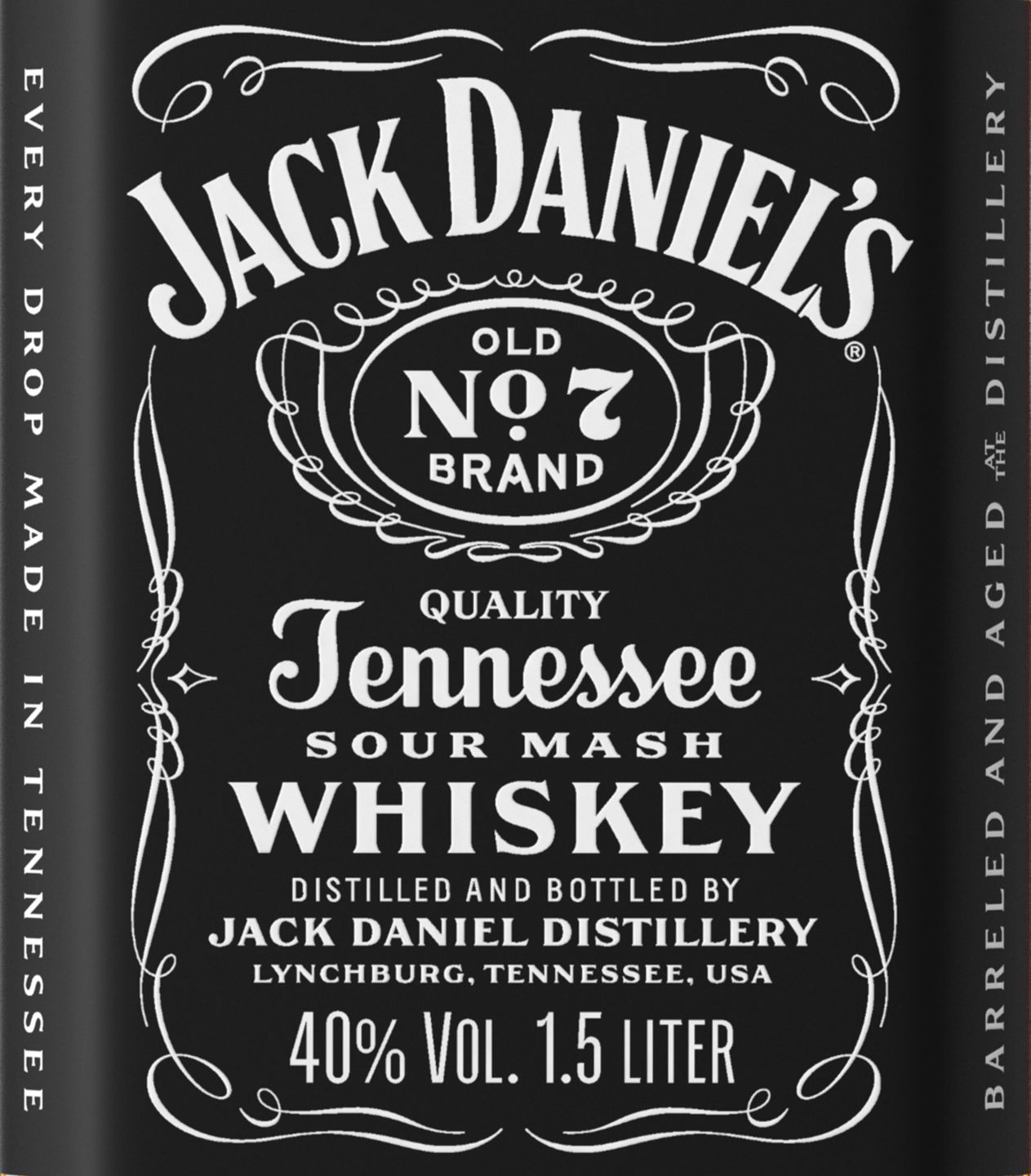 Изображение на Jack Daniel's Tennessee уиски
40% vol