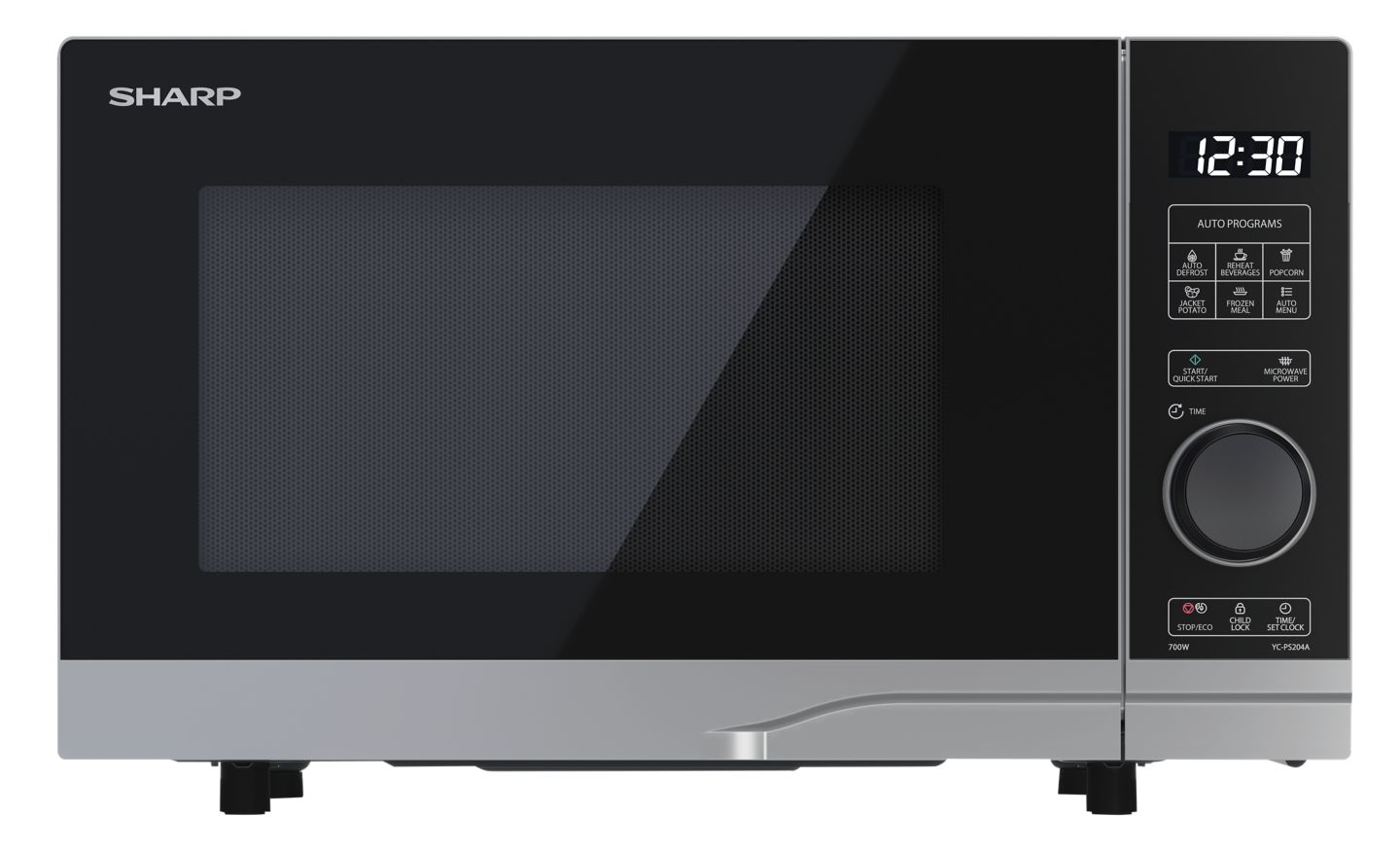 SHARP Mikrowelle »YC-PS204AE-S« 
