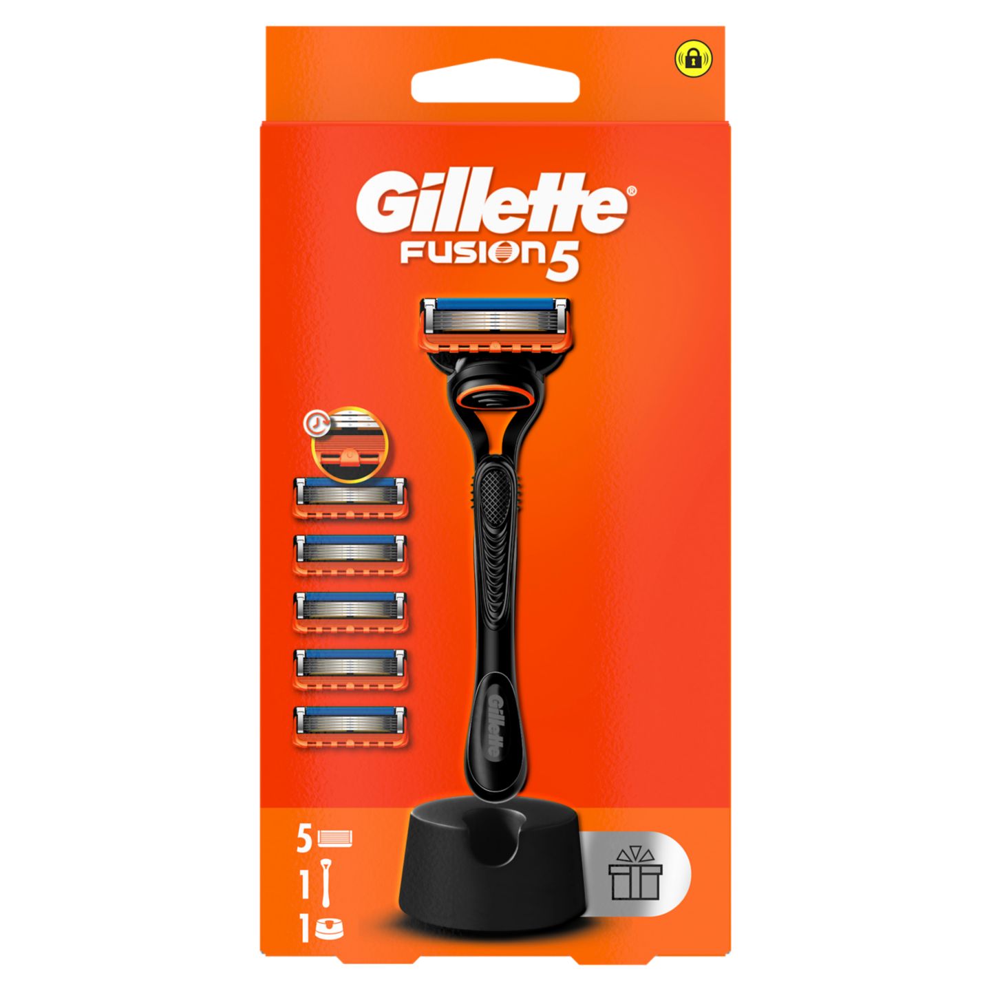 Изображение на Gillette Fusion Самобръсначка
с 5 ножчета и поставка