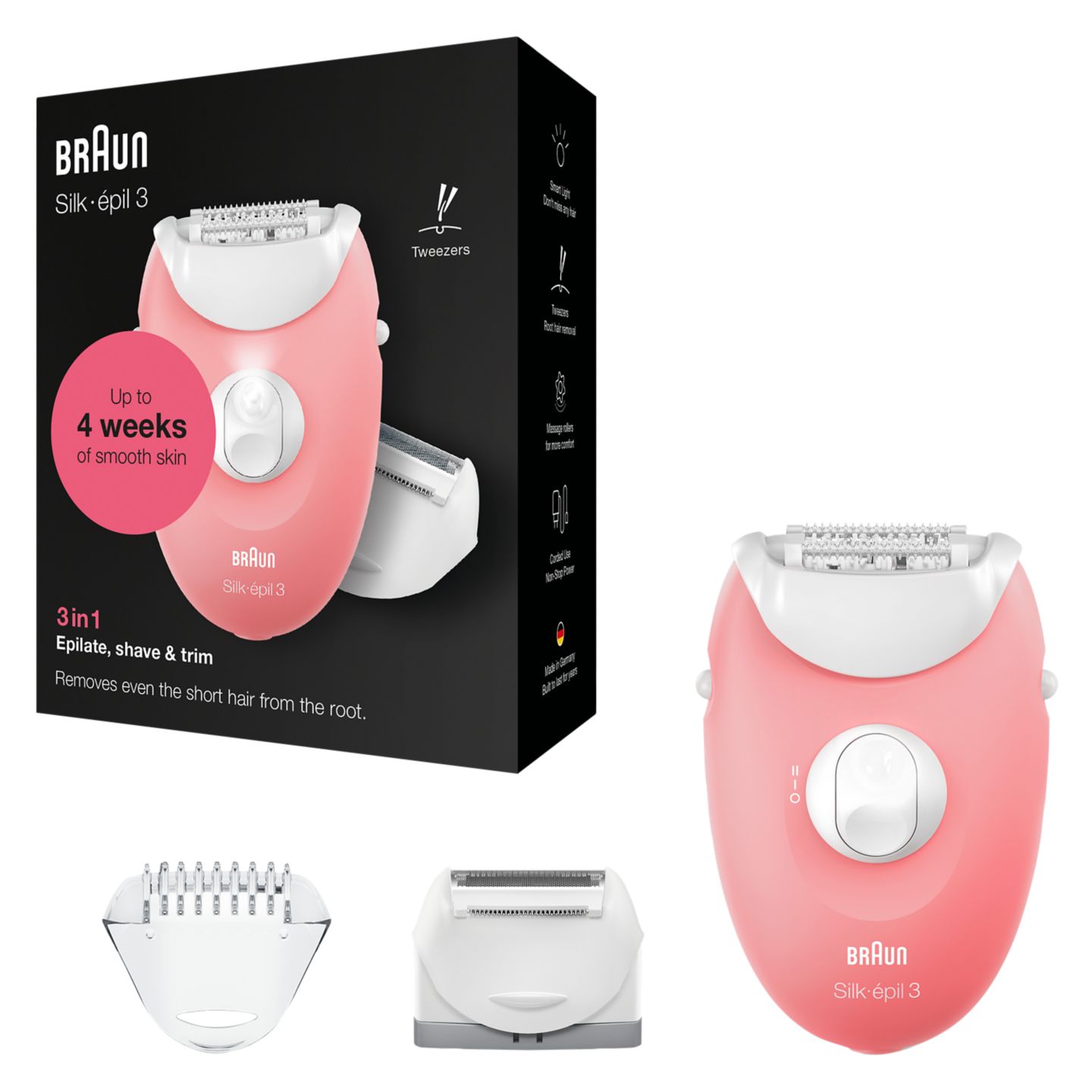 BRAUN Epilierer Silk-épil »3-277« 