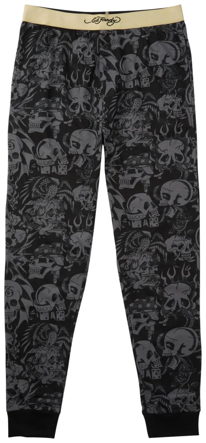 ED HARDY Herren-Pyjamahose