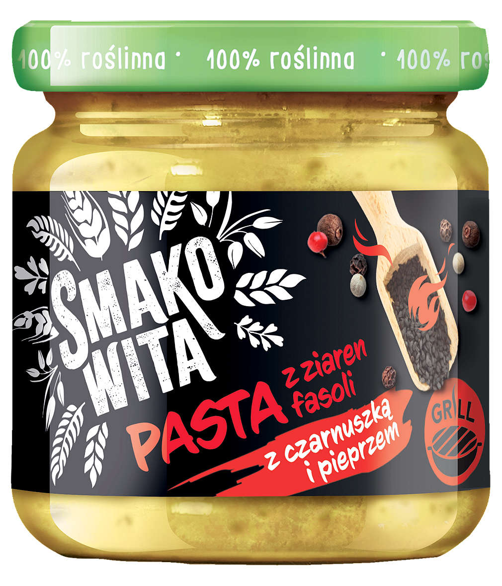 Zdjęcie oferty Smakowita Pasta z fasoli czarnuszka/pieprz