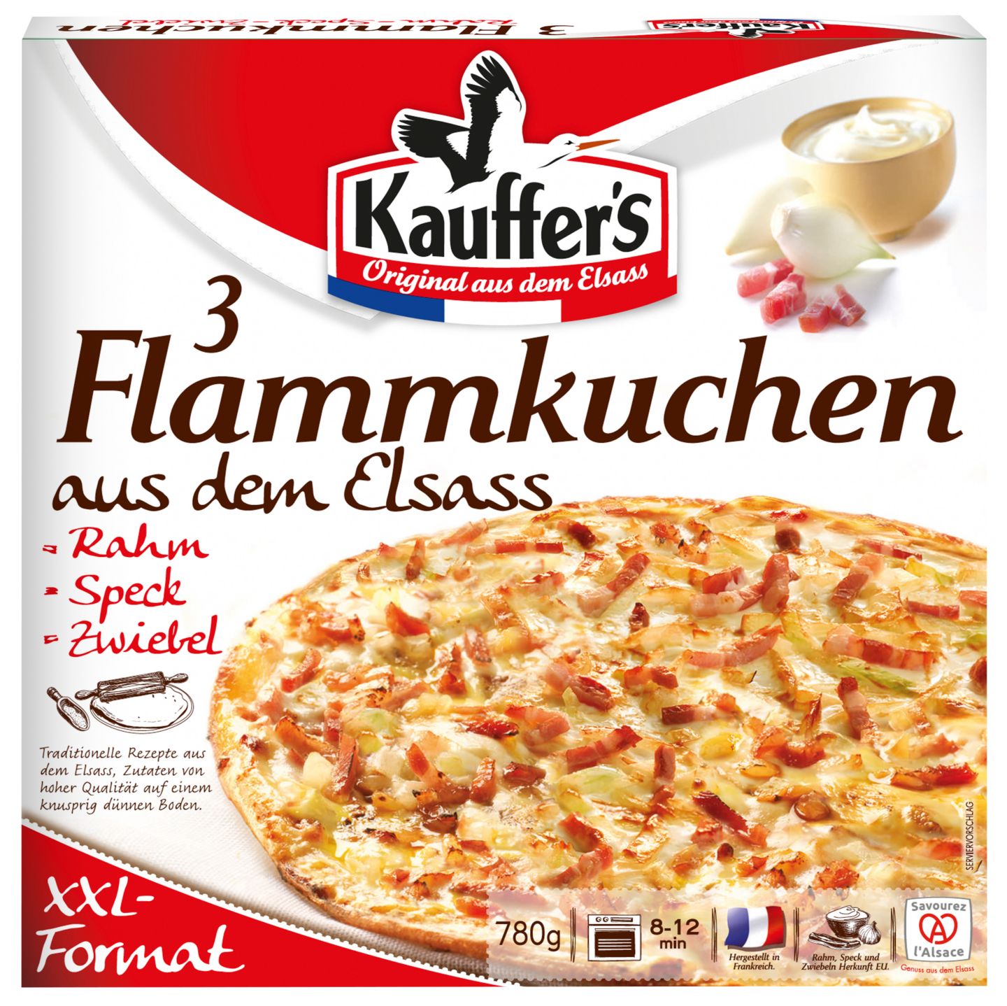 KAUFFER'S Flammkuchen aus dem Elsass