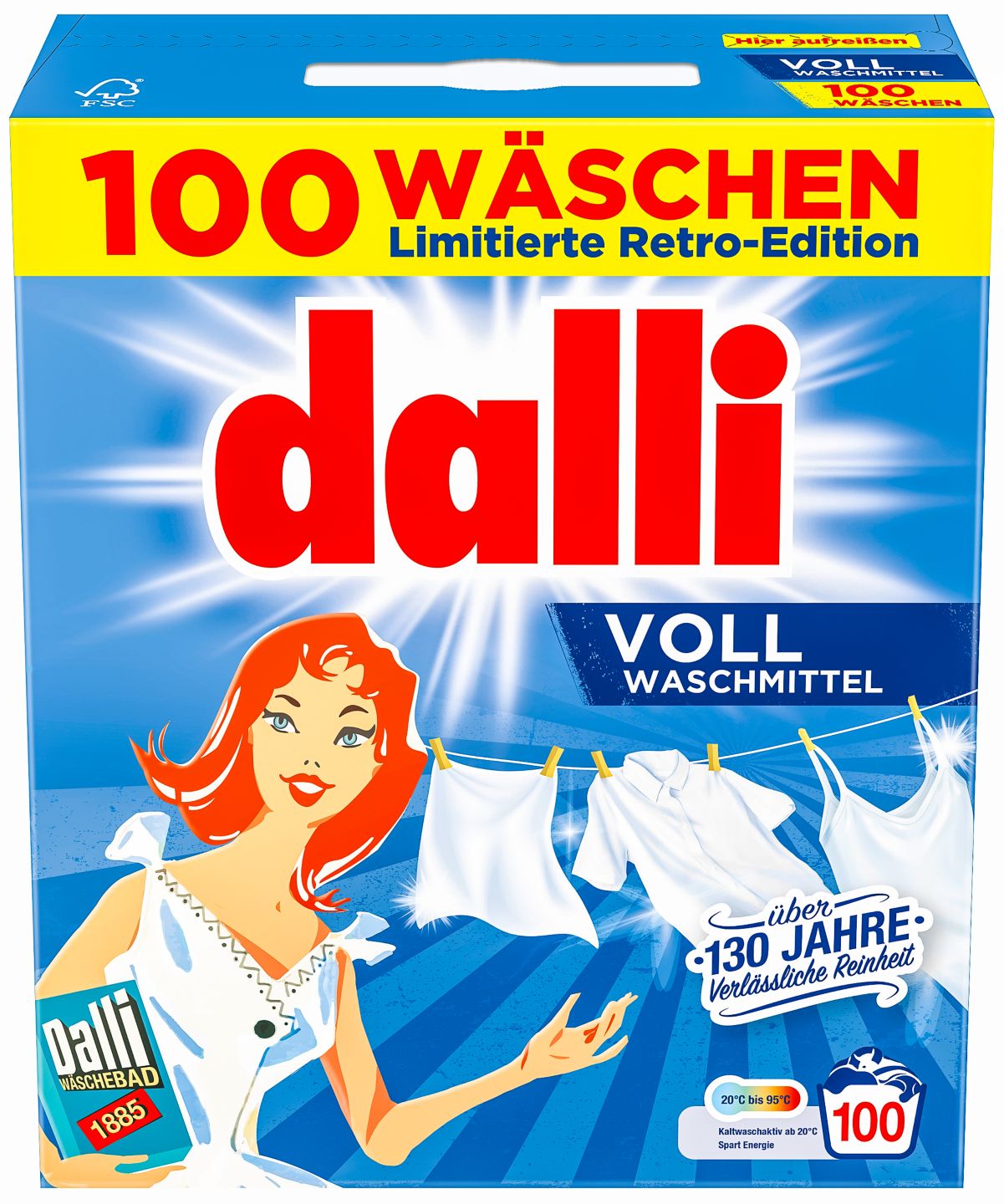 DALLI Voll- oder Colorwaschmittel