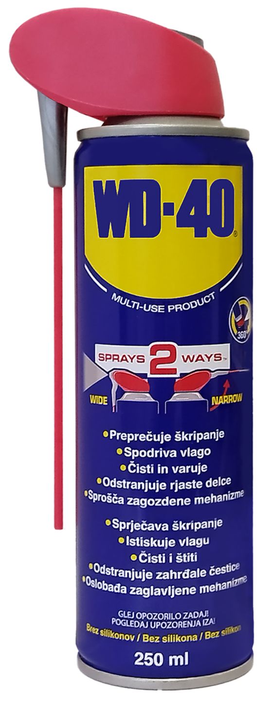 WD-40 logo WD-40 Sprej 250ml SS