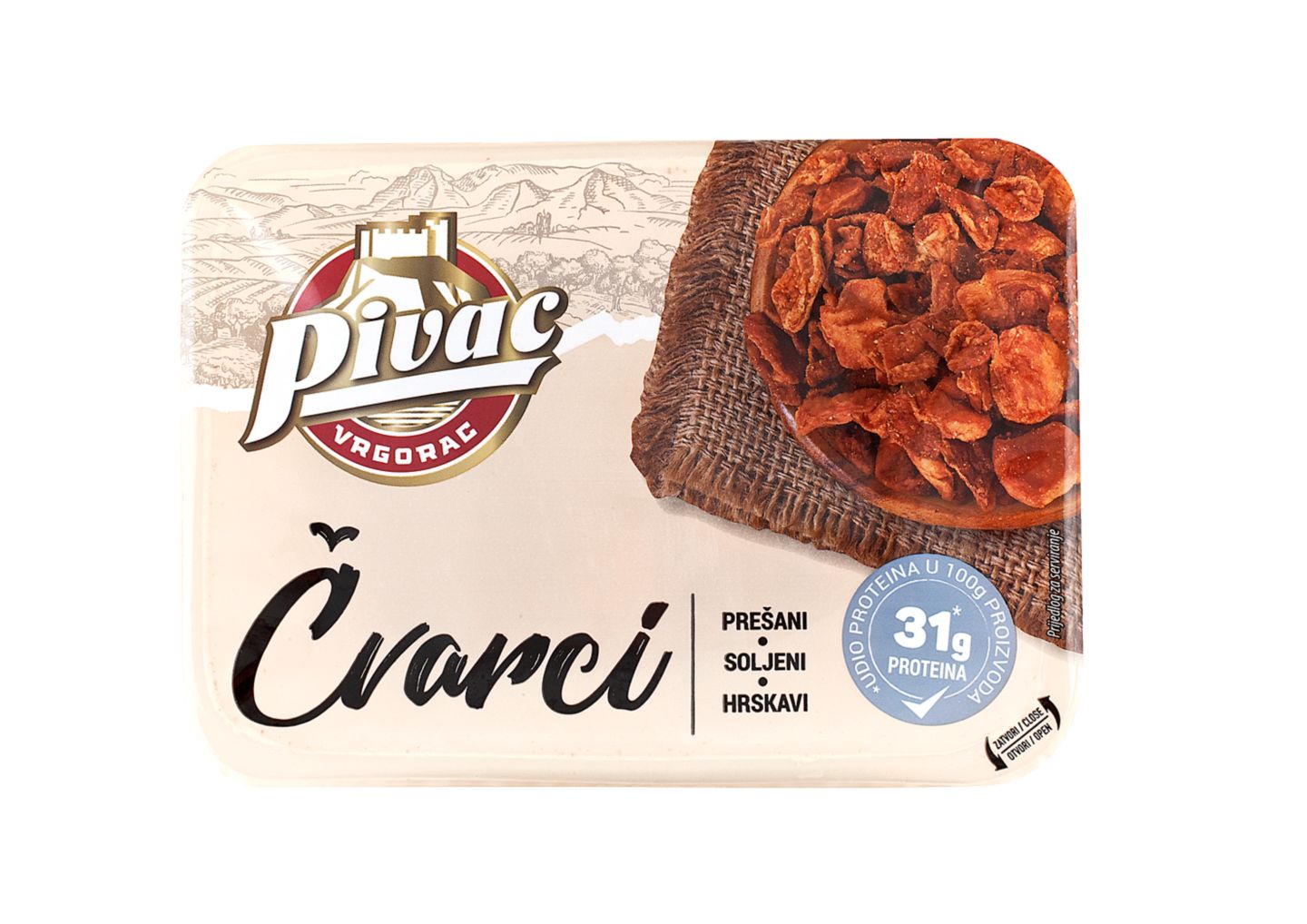 Pivac Čvarci, 200 g
MPC 2.5.2025=2,99€