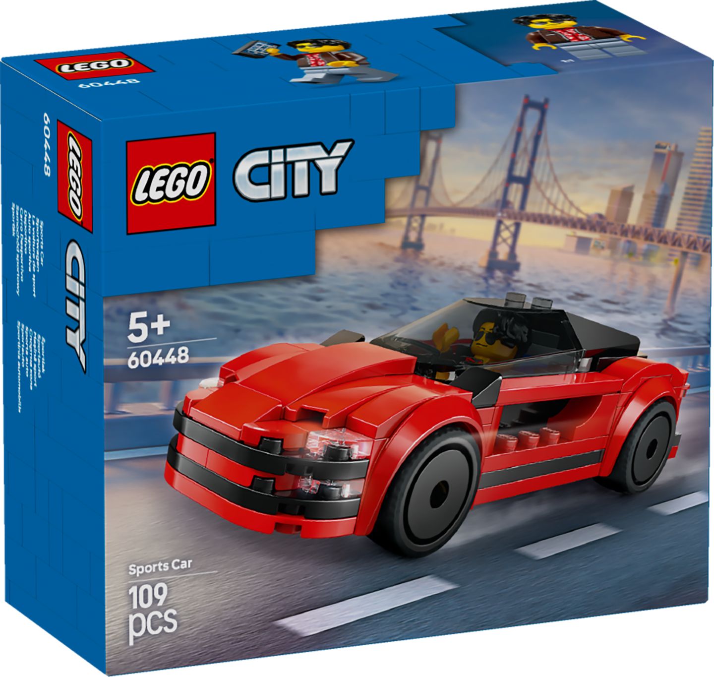 LEGO CITY »Roter Sportwagen« Bau- und Spielset 60448