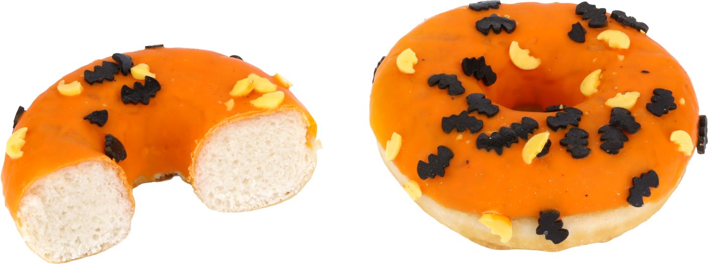 Изображение на Донът Halloween с глазура и портокалов вкус