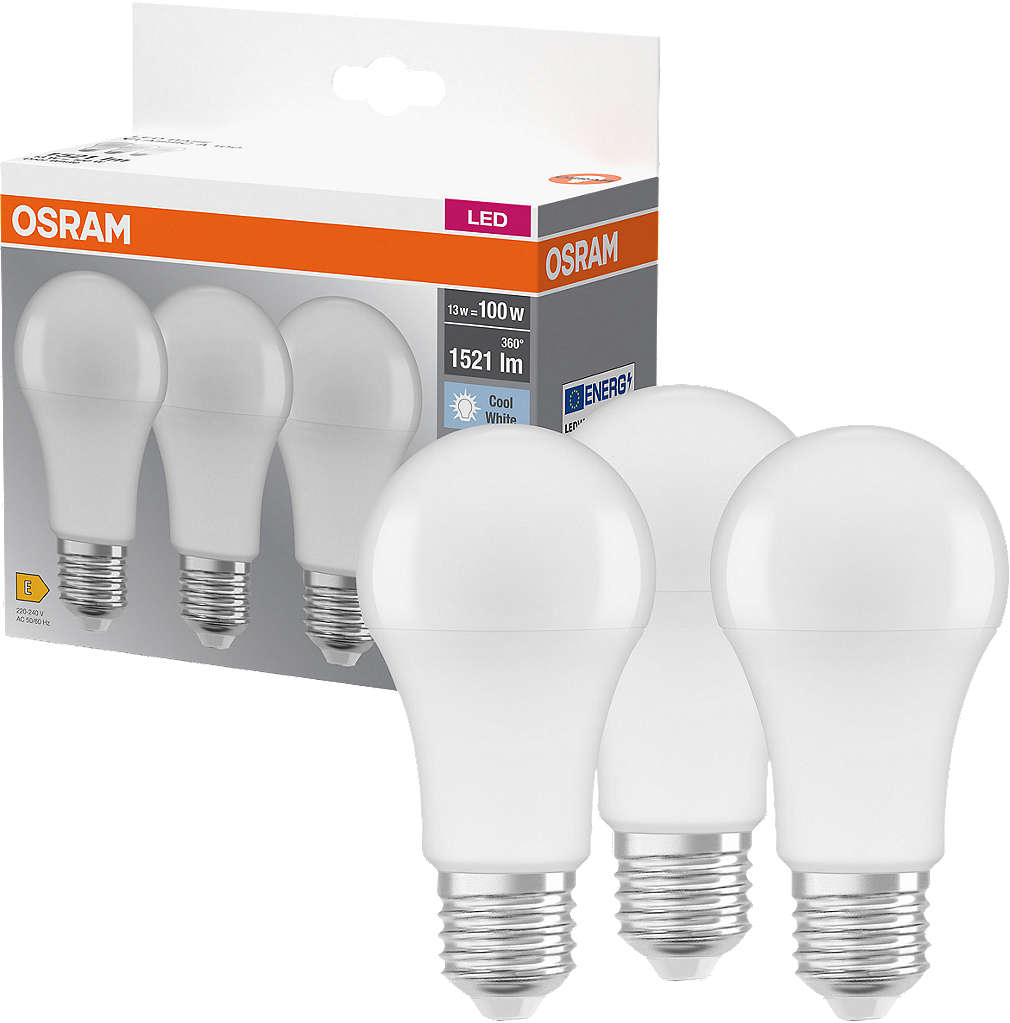 Zdjęcie oferty Osram Żarówka LED BASE CLA100 840, 13W E27