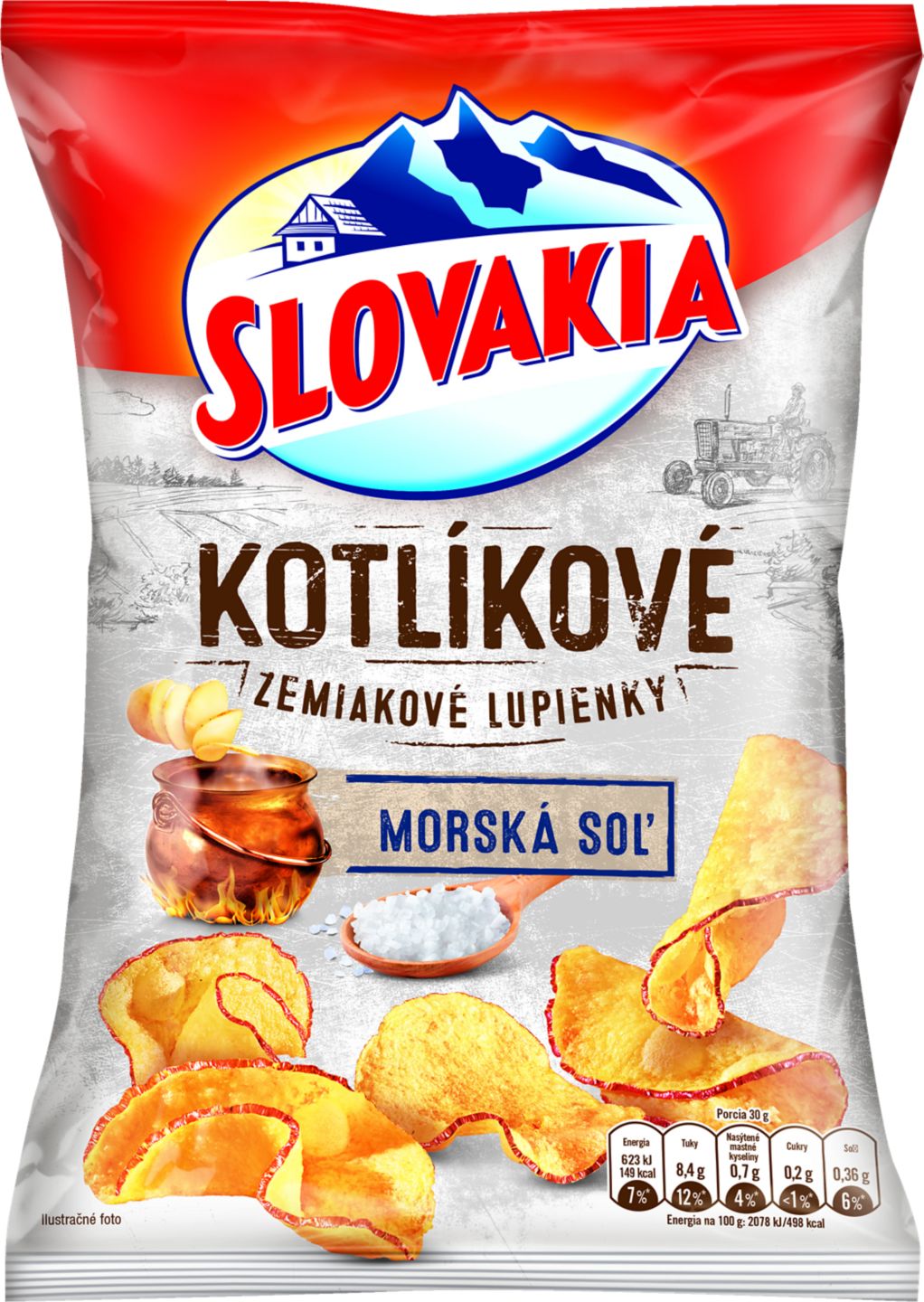 Slovakia Kotlíkové zemiakové lupienky