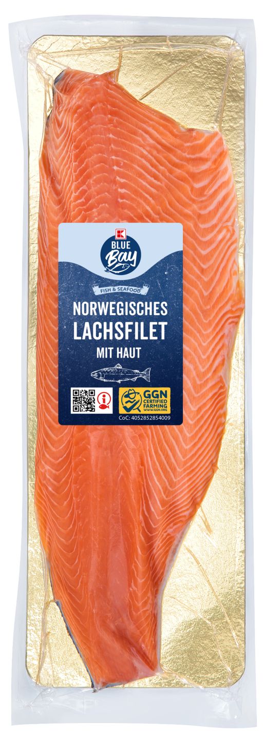 K-BLUE BAY Norweg. Lachsfilet-Portionen