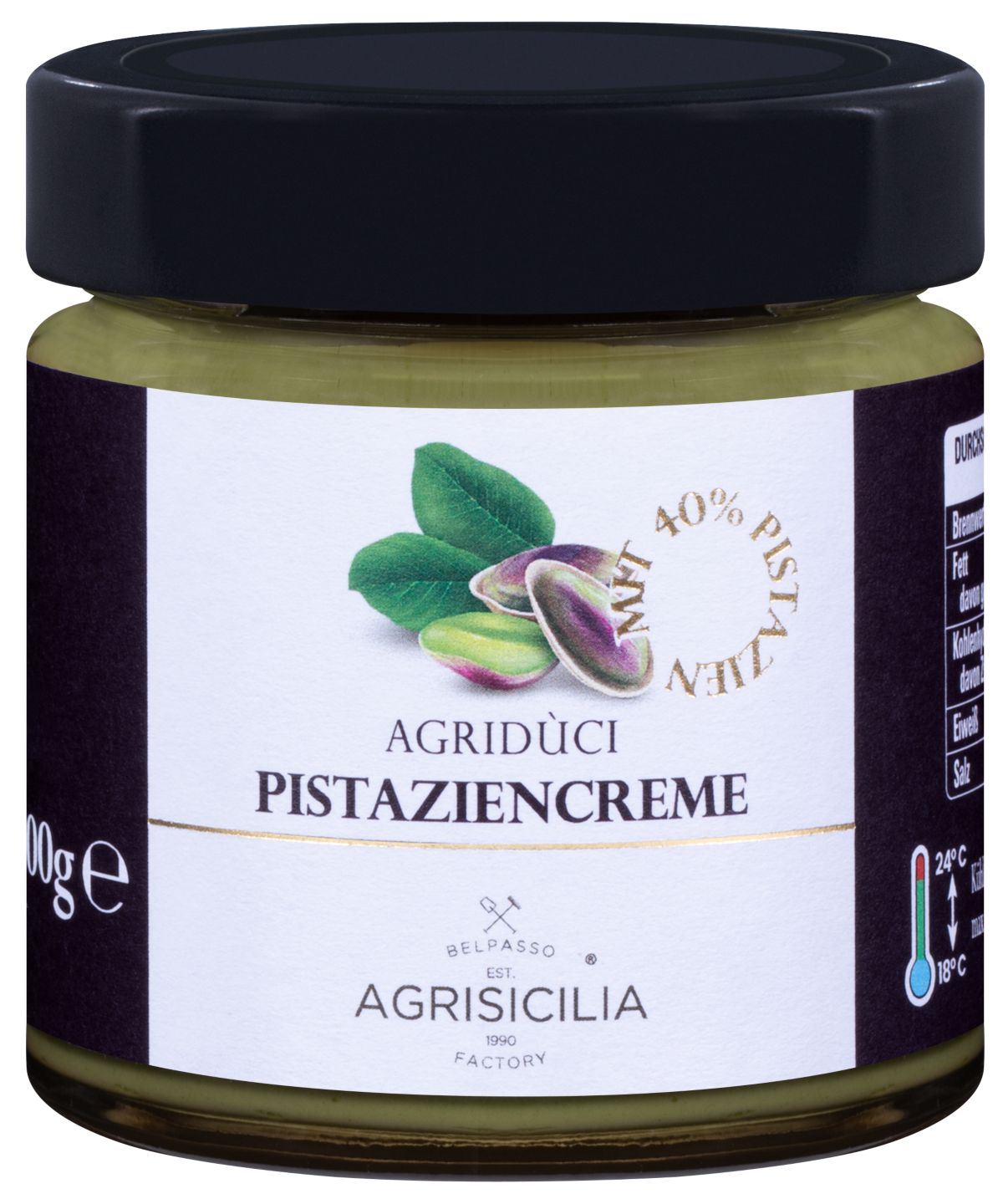 AGRISICILIA Pistazien-Creme