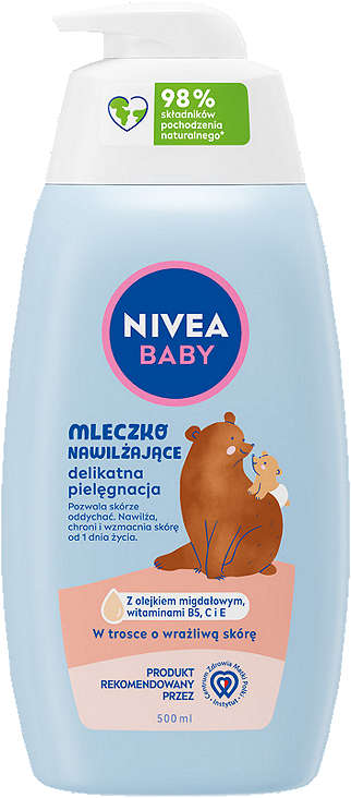 Nivea Baby Mleczko nawilżające