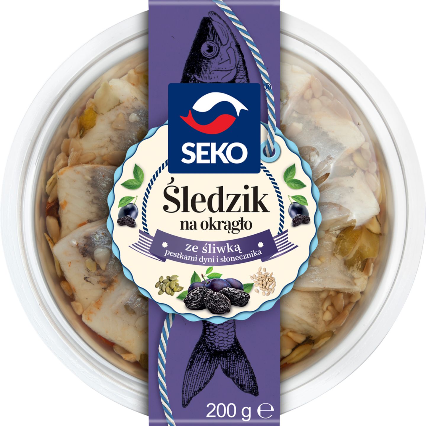 Seko Sleďové filety so slivkami