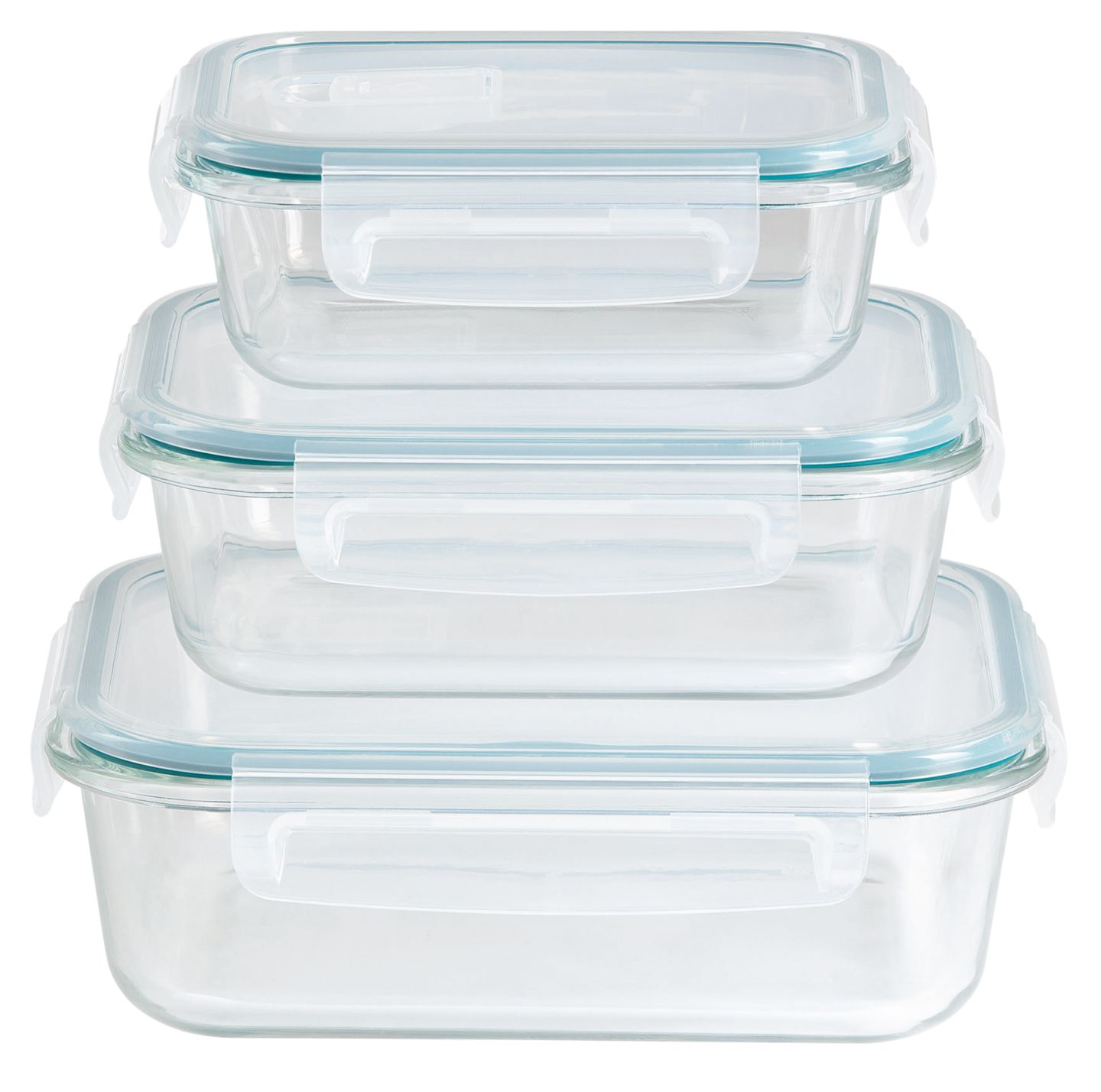 GOURMETMAXX Glas-Frischhaltedosen-Set »Klick-it«