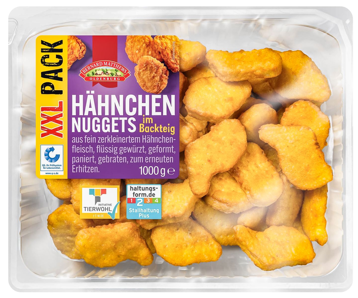 BERNHARD MATTHEWS OLDENBURG Hähnchen-Nuggets XXL