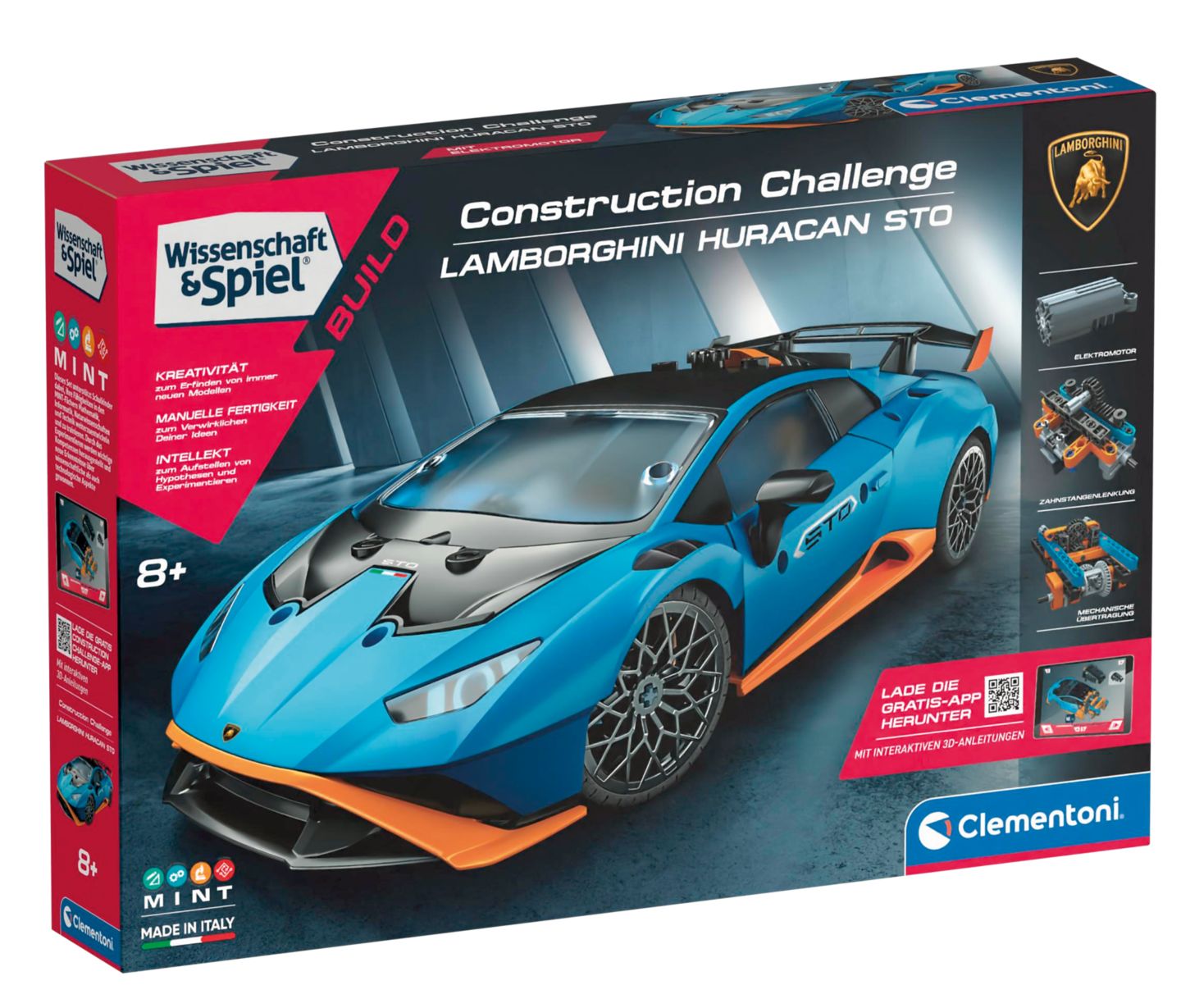 CLEMENTONI »Lamborghini Huracan STO« Modellauto-Bausatz