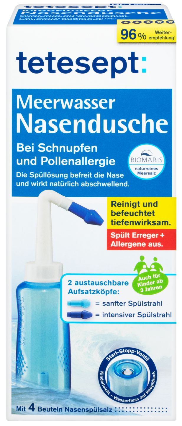 TETESEPT Meerwasser-Nasendusche