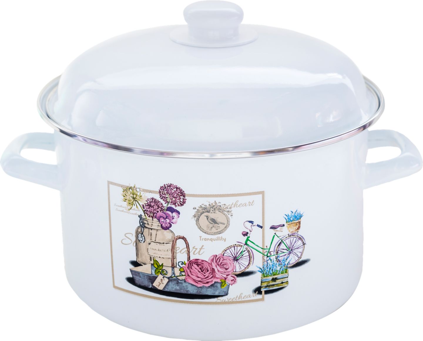 Изображение на BRIO Тенджера Emalika Romance
5,7 л