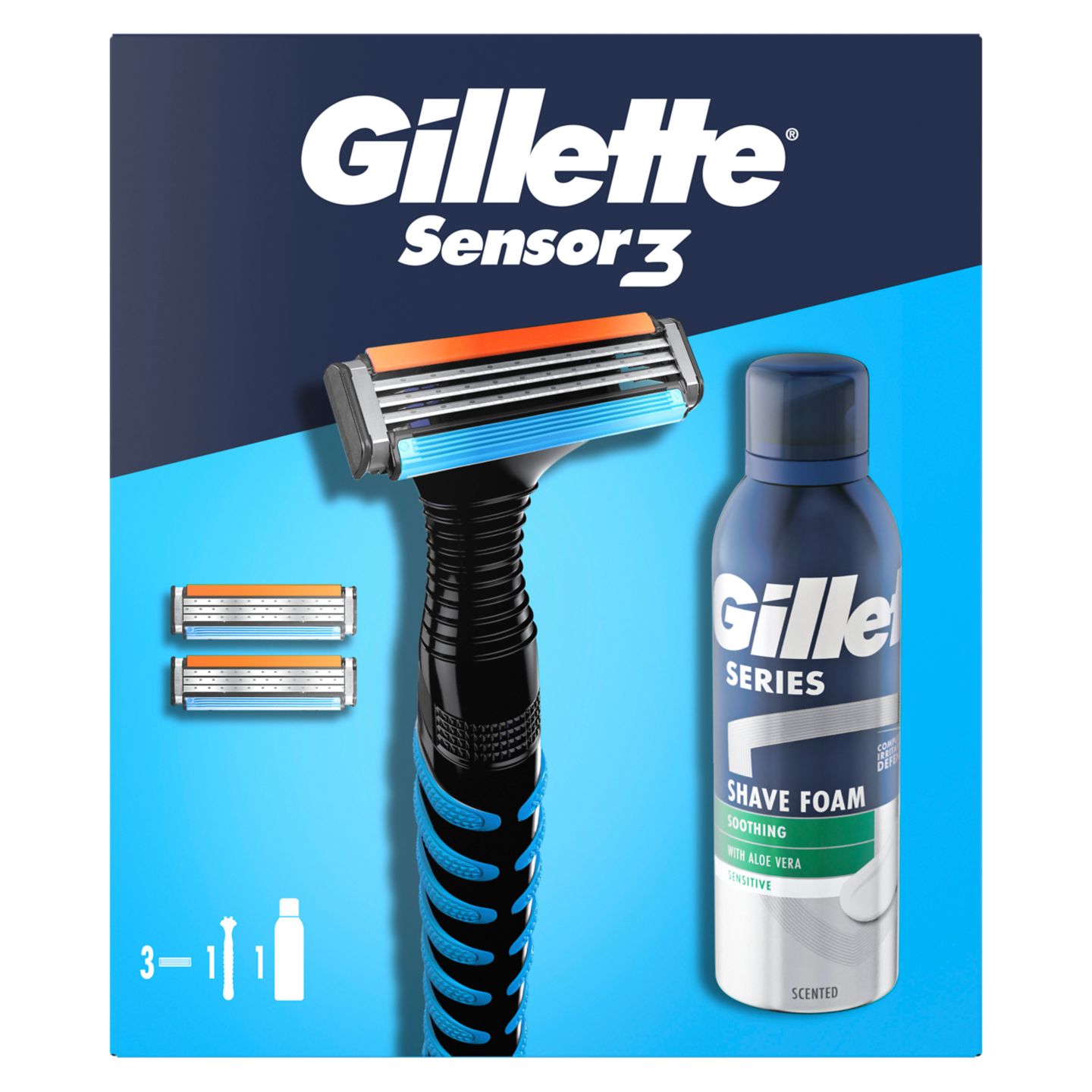 Изображение на Gillette Sensor Мъжки подаръчен комплект