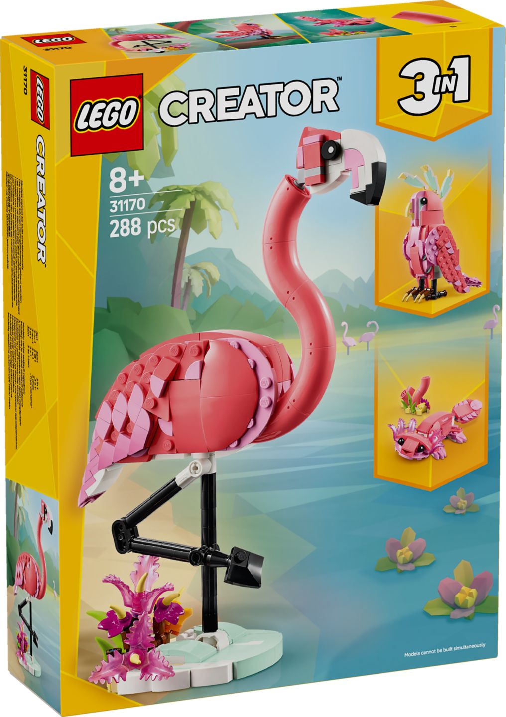 LEGO CREATOR »Rosa Flamingo« 3-in-1-Spielset 31170