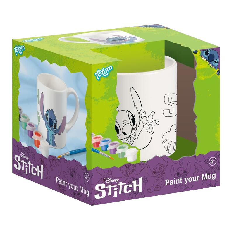 Изображение на Оцвети си сам Чаша Stitch или Paw Patrol
