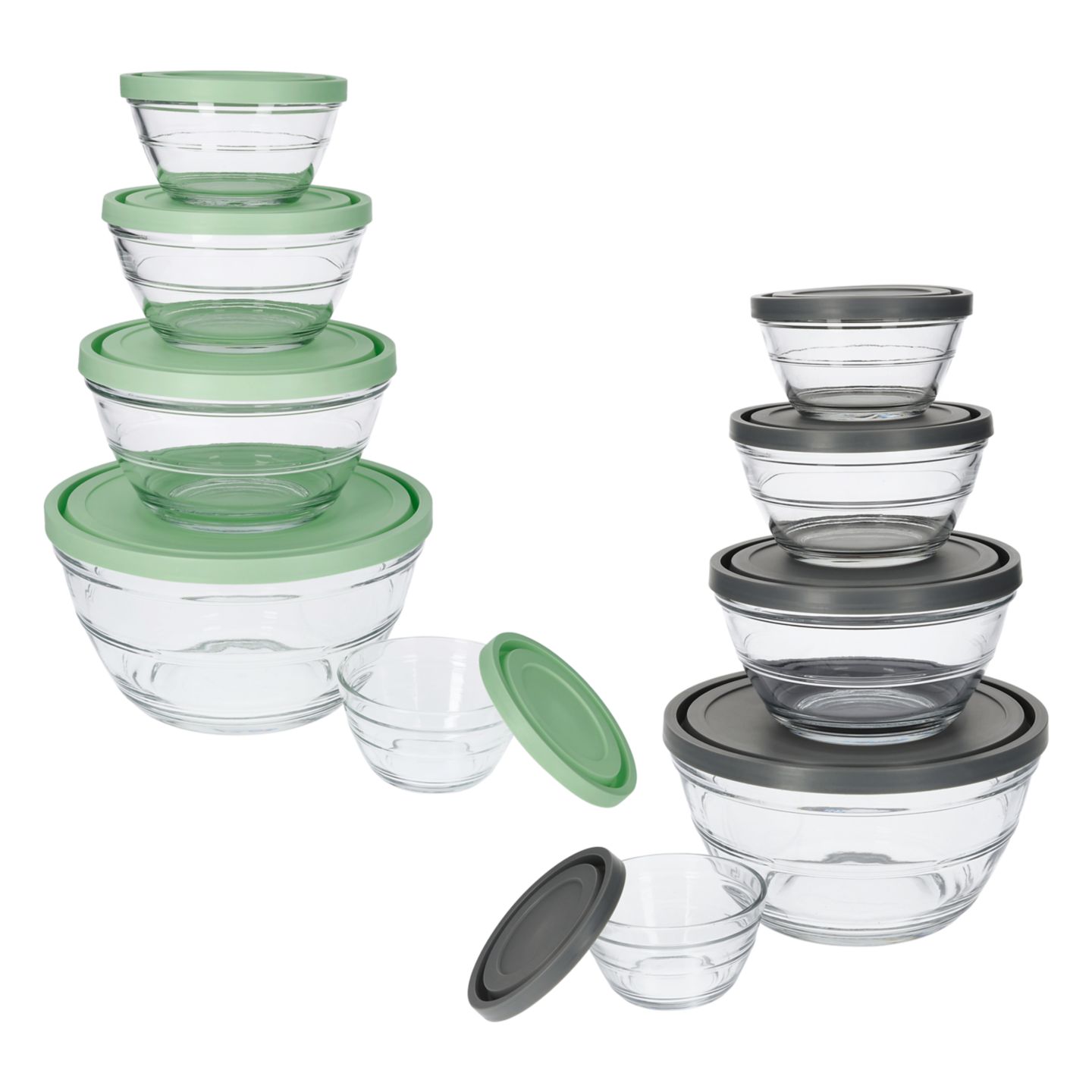 SPICE&SOUL® Glas-Schüssel-Set