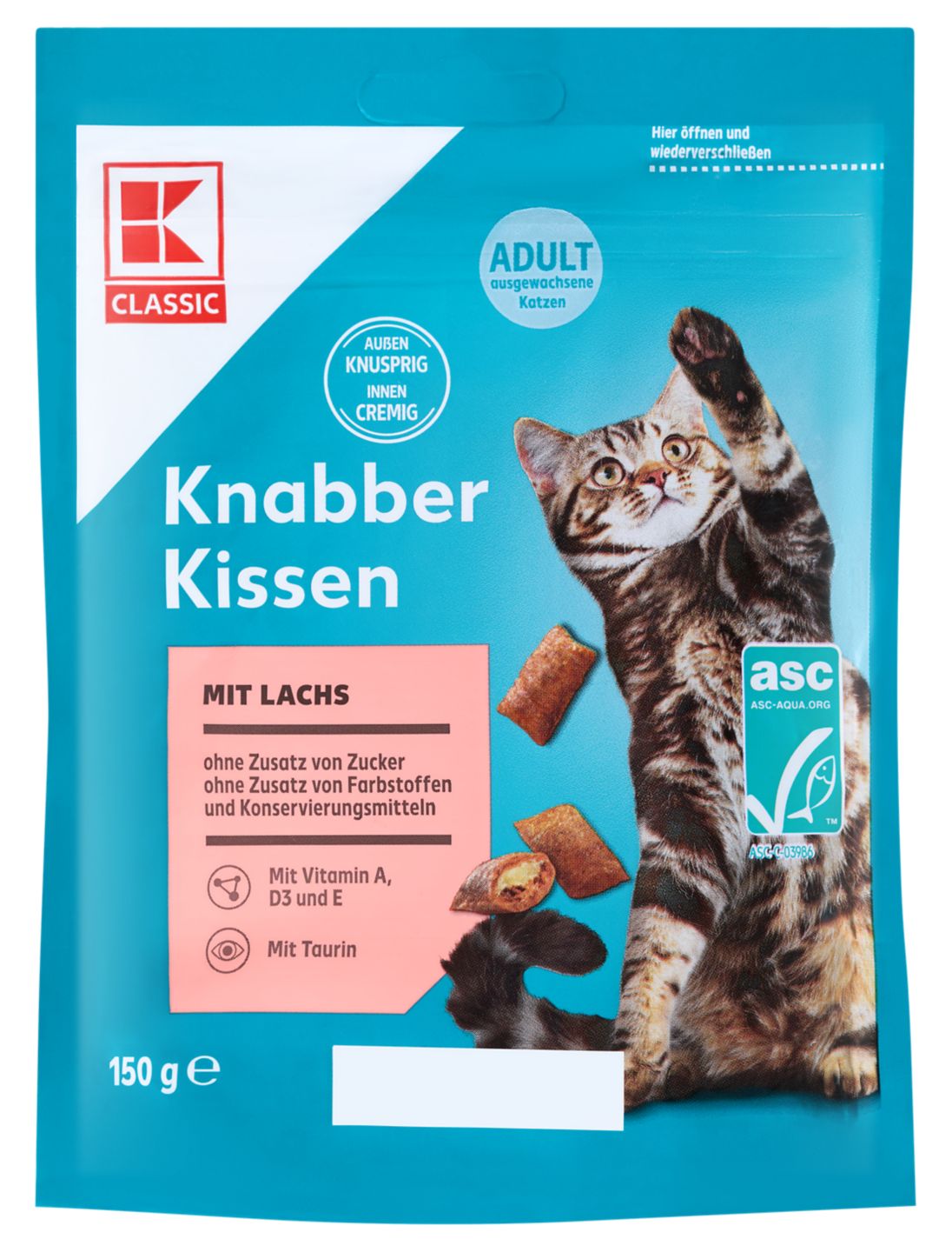 Изображение на K-CLASSIC Лакомство за котка
пиле и сирене