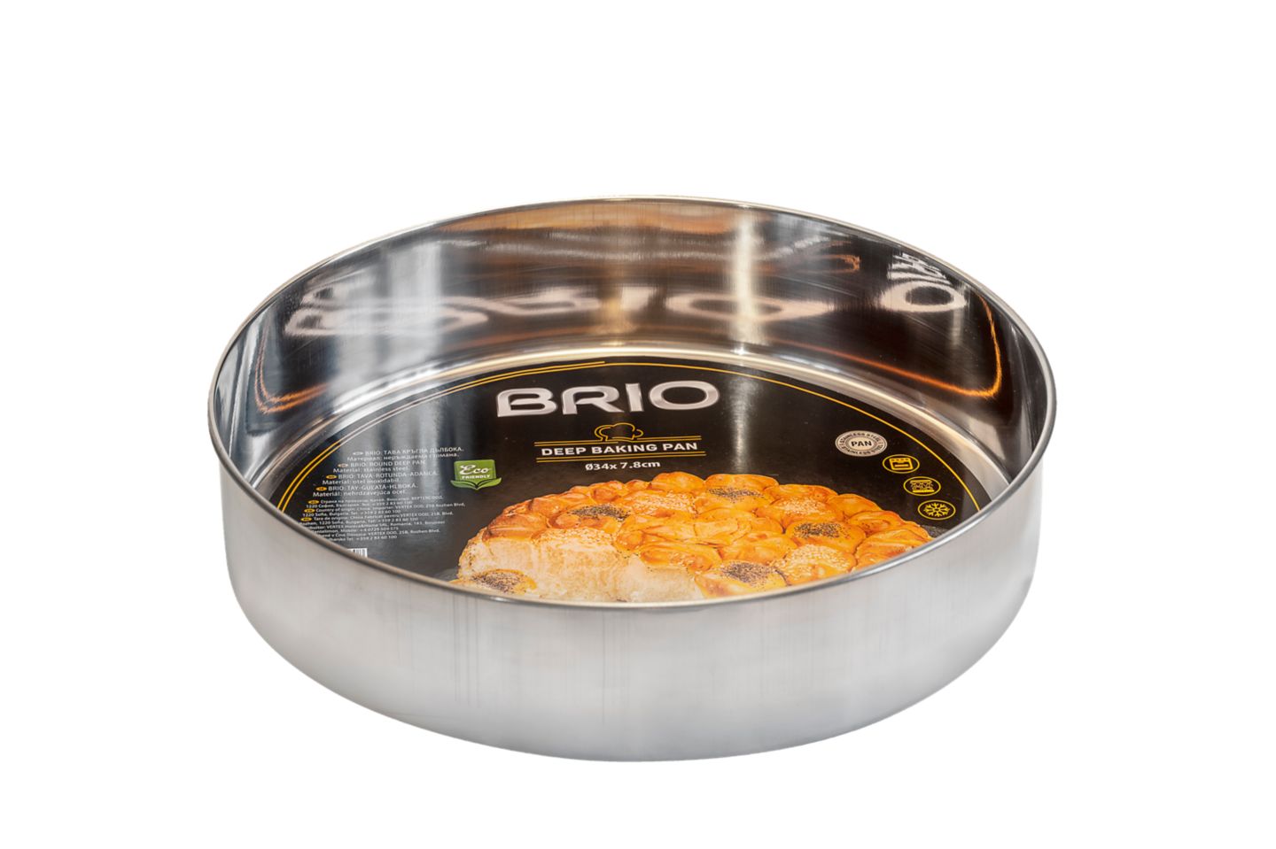 Изображение на BRIO Тава Metallica
Ø34 х 7,2 см