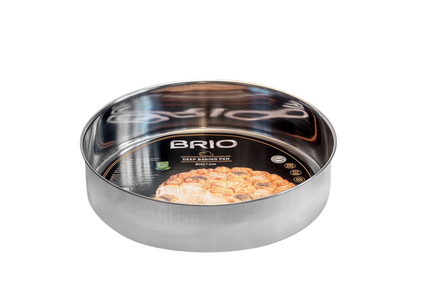 Изображение на BRIO Тава Metallica
Ø30 х 7,2 см
