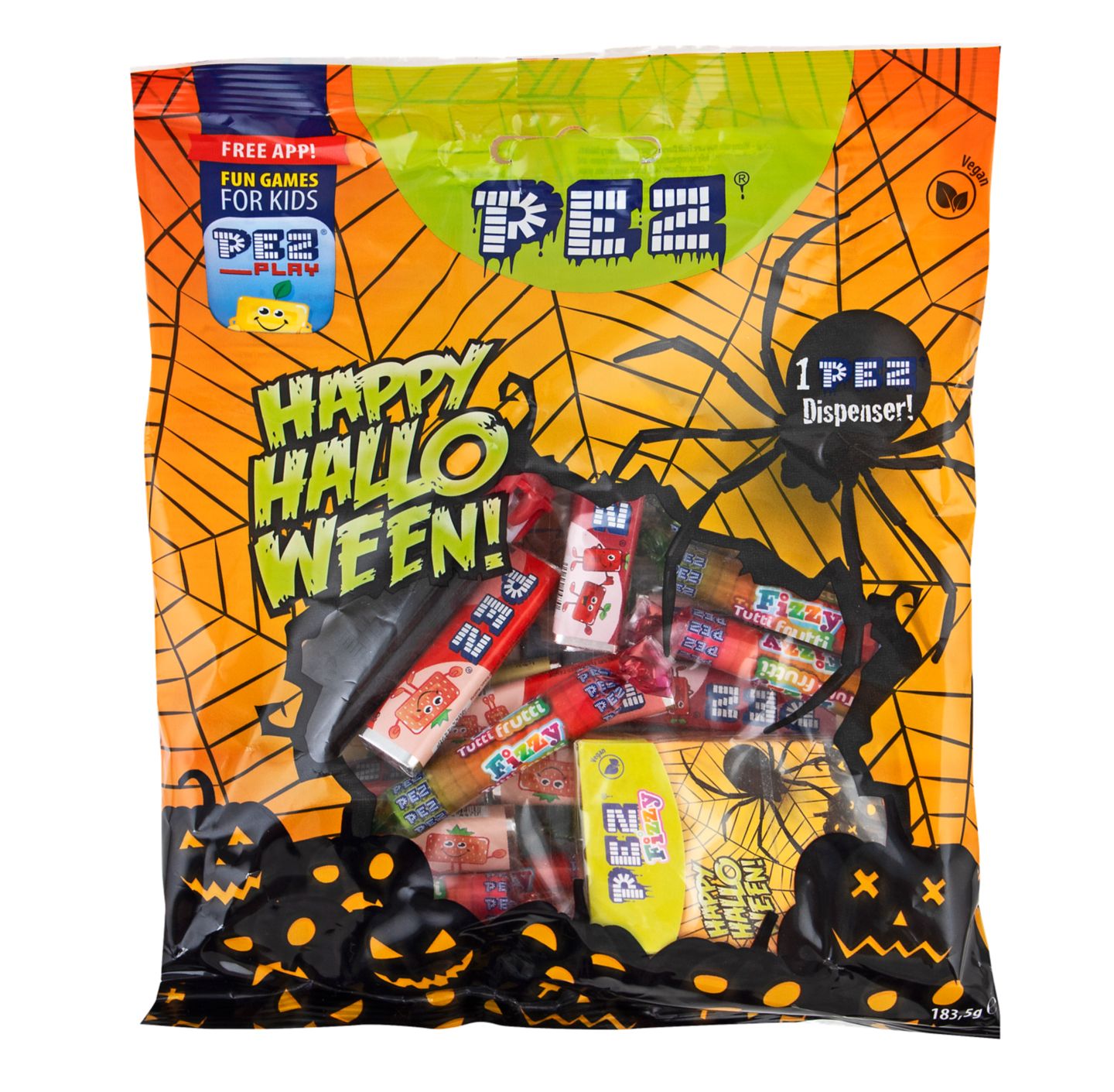Pez Maxi Bag Halloween
MPC 07.10.2025=3,85€