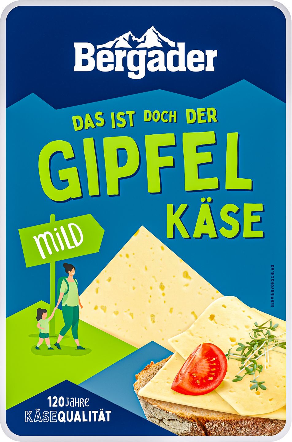 BERGADER Gipfel- oder Brotzeit-Käse