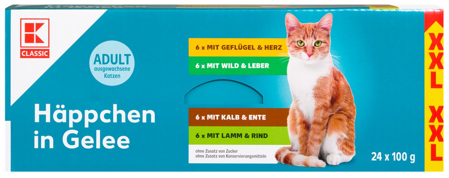 K-CLASSIC Häppchen in Gelee XXL